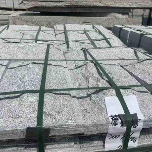 马鞍山 芝麻白蘑菇石成品