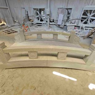 马鞍山 芝麻灰花岗岩异形加工-拱桥，石桥