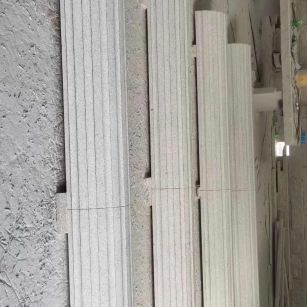 马鞍山 花岗岩厂家带你看白麻花岗岩门楼大柱柱皮