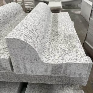 马鞍山 白麻花岗岩S型路沿石，路侧石，马路牙子等