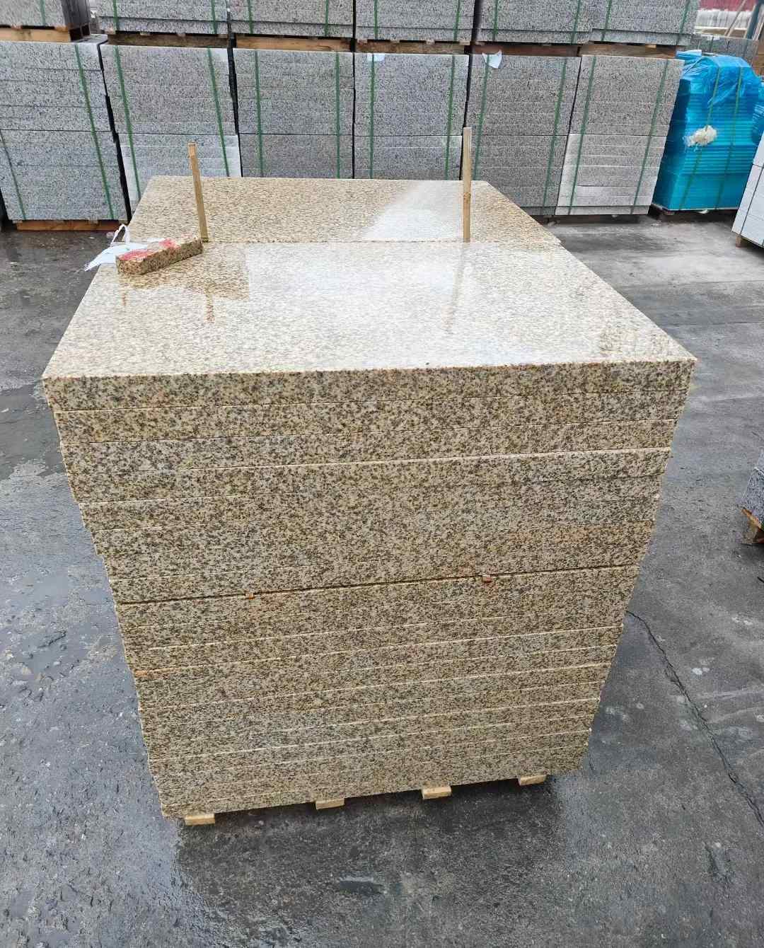 马鞍山 湖北黄金麻花岗岩石材荔枝面外墙石材