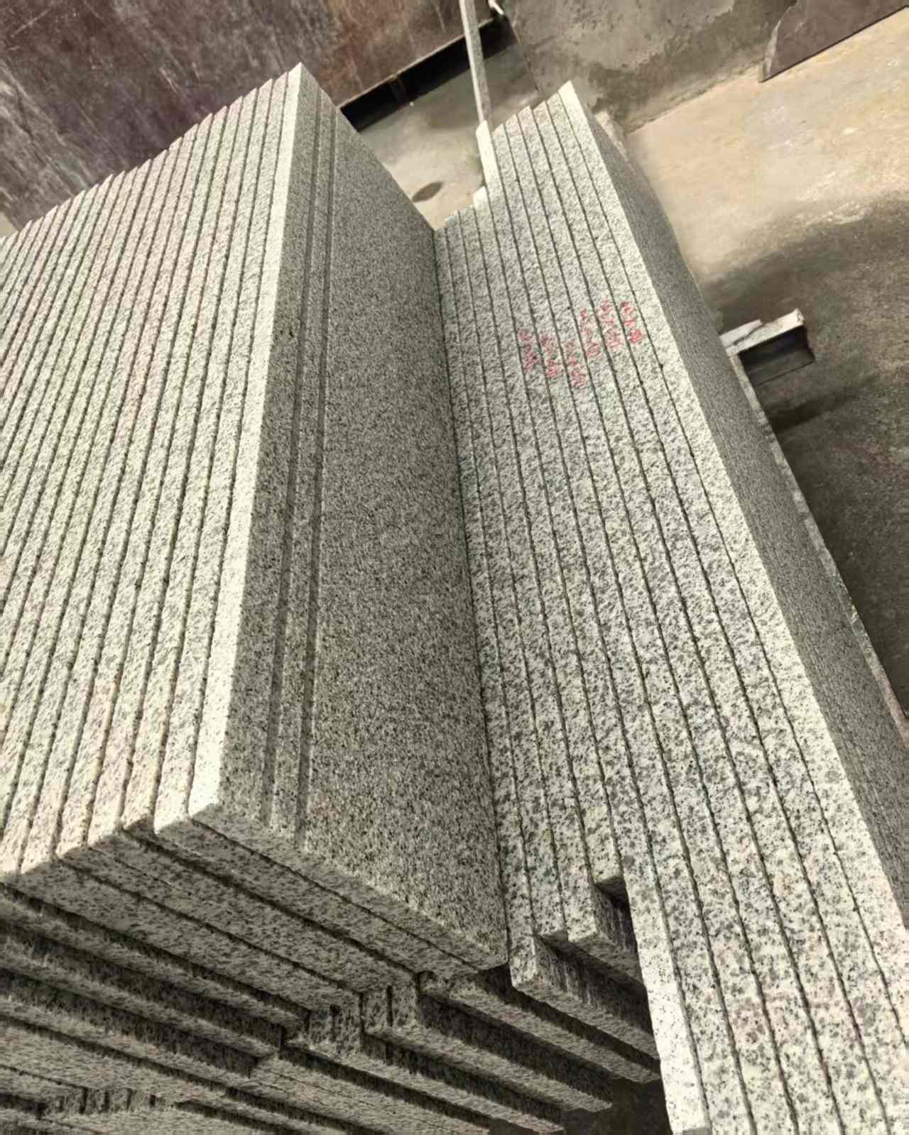 马鞍山 白麻荔枝面花岗岩楼梯踏步