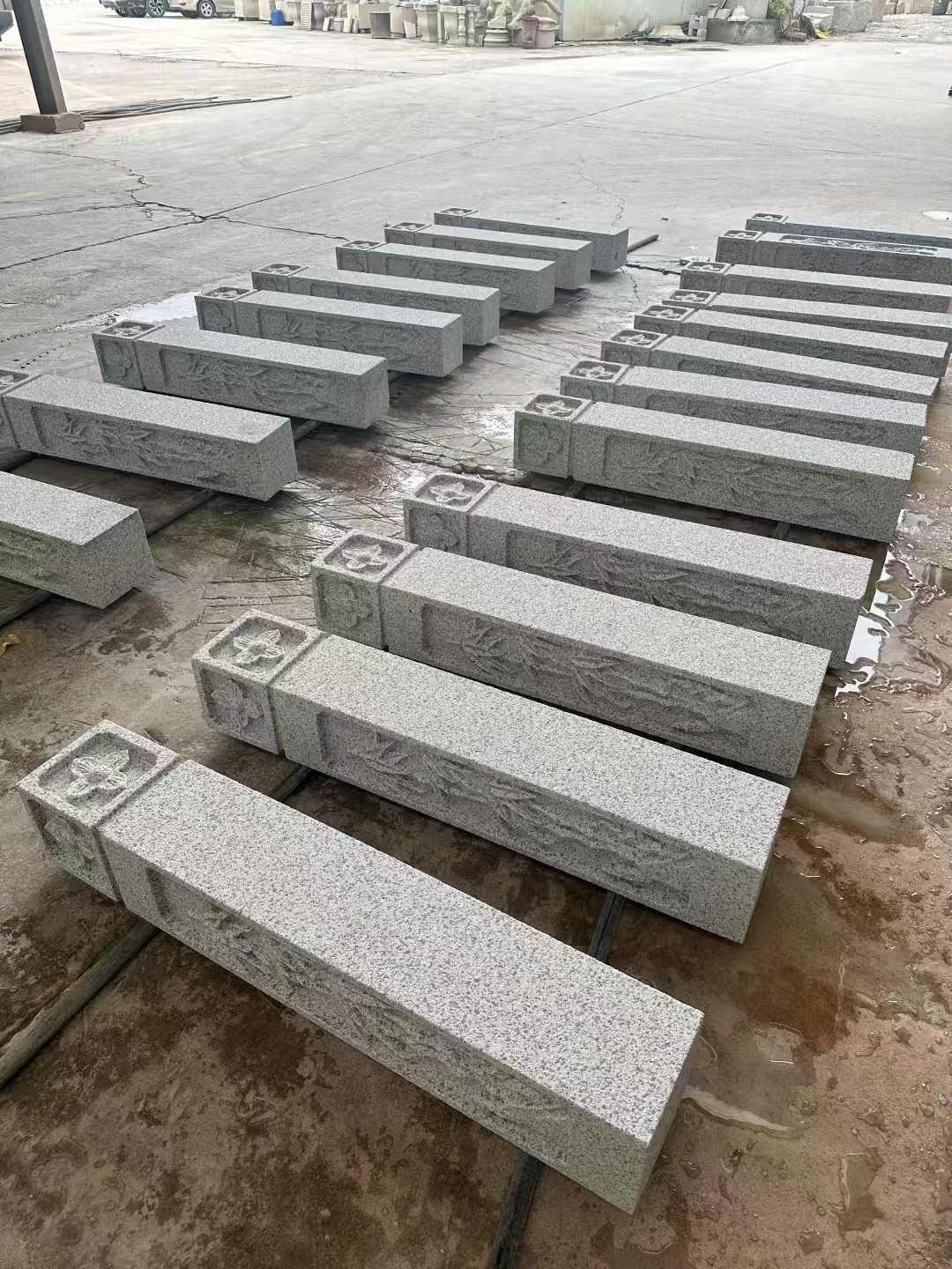 马鞍山 白麻方柱雕花防水