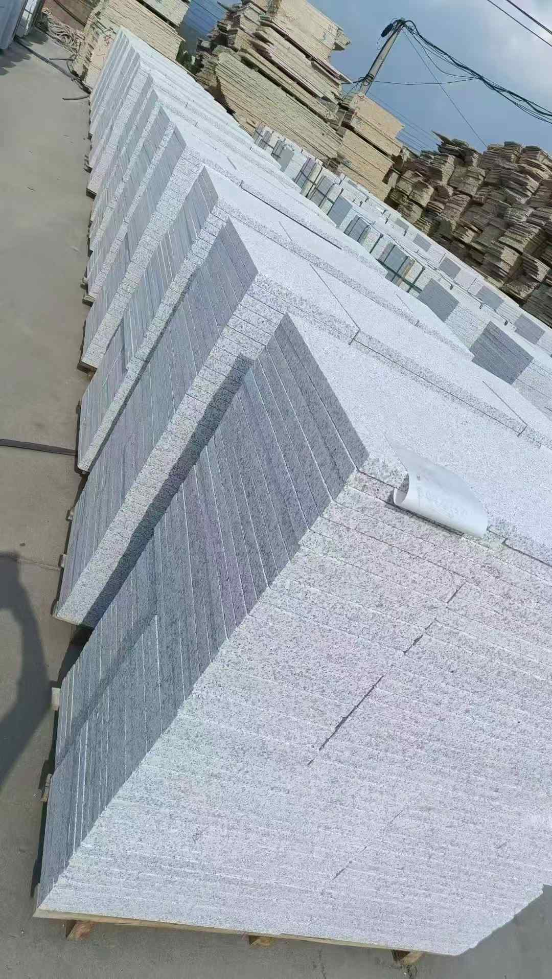 马鞍山 白麻荔枝面花岗岩地铺石